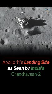 “Apollo 11 Landing Site Spotted Again, Decades Later from Lunar Orbit” More than 50 years after humanity’s first steps on the Moon, the Apollo 11 landing site has been captured once again from lunar orbit. The remarkable image highlights the lasting footprint of one of America’s greatest achievements in space history, reminding the world how the Moon landing changed science, technology, and human ambition forever. 🌕🚀 #Apollo11 #MoonLanding #NASAHistory #SpaceExploration #MoonMission | Dark spa