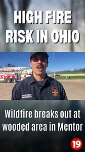 Ohio officials are warning of a “high fire risk” across the state through Wednesday evening. Get tips on how to stay safe: https://bit.ly/3G2LUtp | Cleveland 19 News