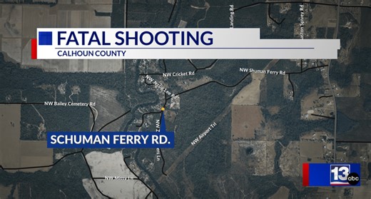 Calhoun County Sheriff’s Office collecting evidence in fatal shooting