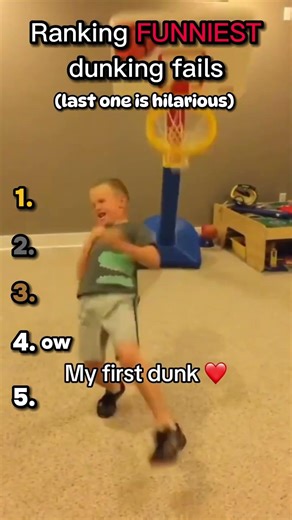 Ranking FUNNIEST dunking fails 🤣🙏 #basketball #ranking #funny