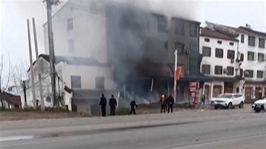 Twelve killed in explosion at firecracker shop in central China