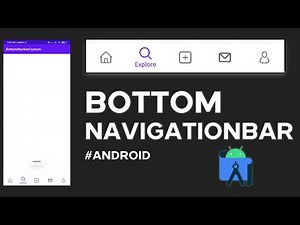How To create Bottom Navigation Bar Android ?? || Custom bottom navigation (Hindi)