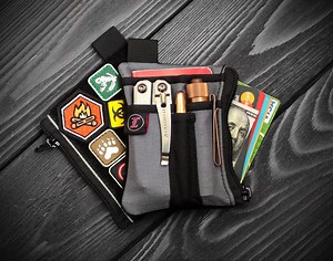EDC Pouch With Velcro, EDC Pocket Organizer - Etsy