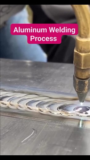 Aluminum Welding Process #aluminum #process #weldlife #weld #welder #welding #tigwelding #everyoneactive #viralpage #weldernation #everyonefollowers #followersreels #followerseveryone #weldinglife #weldingart #highlights | Wang Yu's Work