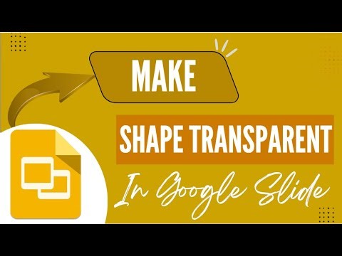 Google Sheets Tutorial: Adjust Shape Transparency - Here's How - 2025