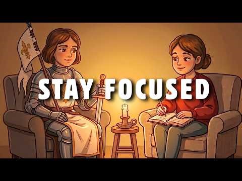 Peaceful Catholic Jazz with St. Joan of Arc 🛡️ | Focus, Prayer & Calm Music