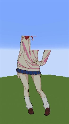 Momo Ayase Pixel Art