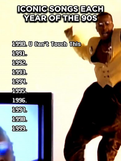 Iconic Songs Each Year of the 90s Revealed