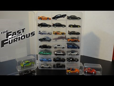 The Fast and Furious Cars Collection - New Case - Hot Wheels | Racing Champions