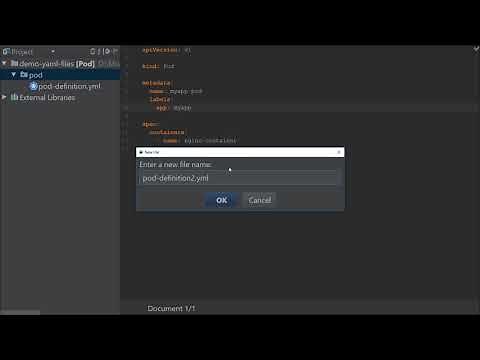Get to Know Kubernetes - YAML - PyCharm Tips