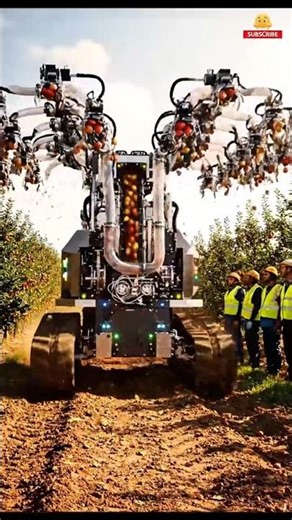 Next-Gen Apple Harvest Machine Shocks Everyone!
