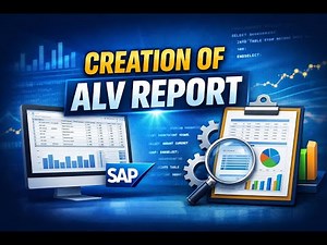Creation of ALV Report in SAP ABAP #abap #sapabap #abapprogramming #education #coding