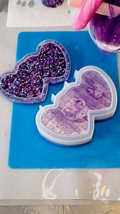 Such a pretty little container! 💜💜💜....#hightidecreations407 #resinartist #resinpour #hearts #handmadegift #fypシ #resindaily #resinart_daily #HighTidesGoodVibes #ResinGifts #CraftyVibes #pouringart #resincrafts #creatingart #giftideas #HomeDecor #purpleheart #ValentinesDay #resinvideo #thankfulgratefulblessed | High Tide Creations 407