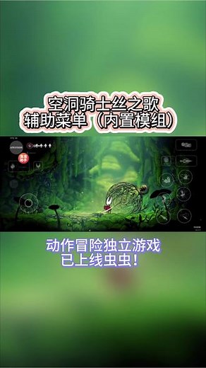 @虫虫助手 #虫虫助手 空洞骑士丝之歌辅助菜单（内置模组）动作冒险独立游戏已上线虫虫！ #空洞骑士丝之歌 #空洞骑士丝之歌模组
