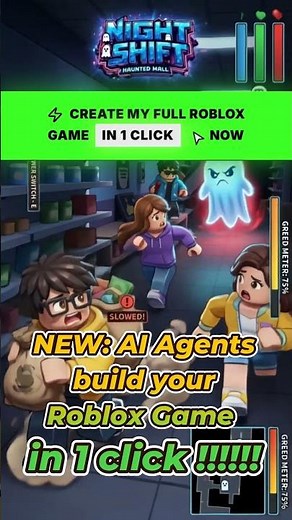 AI Builds FULL Roblox Game in 1 Click 😱 - Roblox Factory