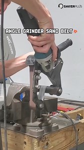 817 reactions · 39 shares |  Turn your angle grinder into a belt sander! Now finally available on our shop! | Sakerplus | Facebook