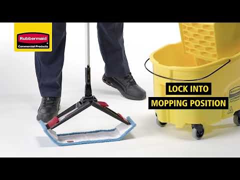 Adaptable Flat Mop Pocket and Tab Functions Instructional Video