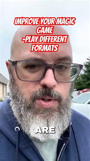 Improve your Magic game by playing different formats. Challenge yourself #mtg