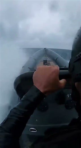 High-speed RIB operators dominating rough water like pros #boating #skills #shorts