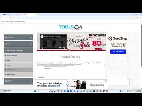 JavaSeleniumFramework 03c - Modal Dialog Box – Selenium Automation (DemoQA)