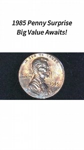 1985 Penny Surprise Big Value Awaits!#penny #coins #coincollection | HeritCoin