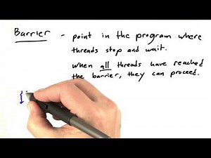 Synchronization - Barrier - Intro to Parallel Programming