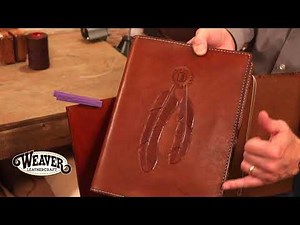 Making a Leather Journal Cover Chapter 6: Hand Sewing a Journal Cover