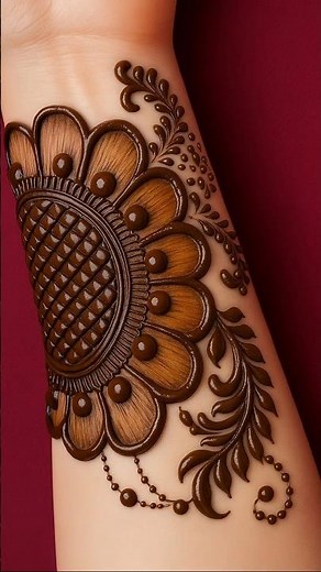 New simple front hand MEHNDI design | easy mehndi design | mehandi ka design | mehndi design |mehndi