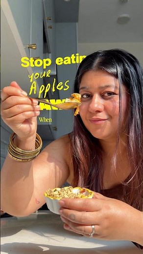 Sugar Free Apple Crumble Recipe | Healthy High Protein Dessert |Easy Recipe #easyrecipe #Baking