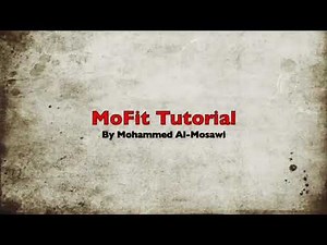 MoFit v1.15 Tutorial - Importing, plotting and gaussian fitting azimuthal curves