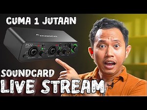 Soundcard for Live Streaming / Podcast 2025 - Maono PS22