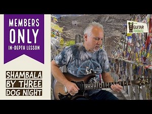 How to play Shambala by Three Dog Night - Detailed Lesson