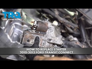 How to disassemble the starter motor of the Ford Transit Connect - Ford Transit (MK 7)