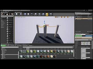 Procedural cable generator-UE4