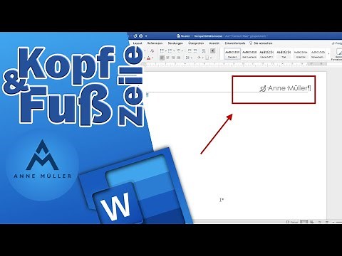 Insert and design headers and footers in Word