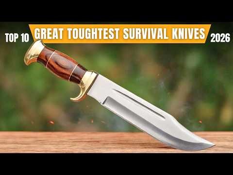 Top 10 Toughest Survival Knives in 2026 | Tested and Trusted by Wilderness Professionals