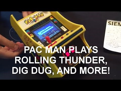 Turning a My Arcade Pac Man Micro Player into a MULTI GAME machine hack mod