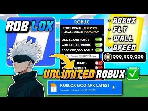 New🚀 Roblox MOD MENU APK V2.702.632 2026 Unlimited Robux, Fly & God Mode | Roblox MOD MENU