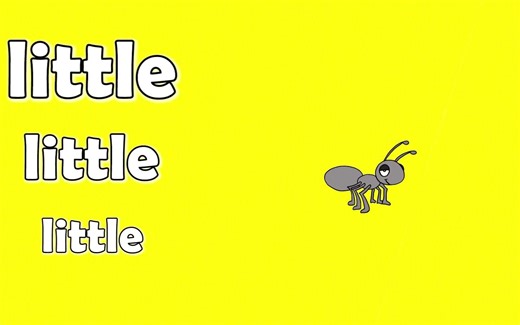 【跟着歌曲学英语+形容词adjectives】Big big big（形容词英文歌曲 big/little long/short...）