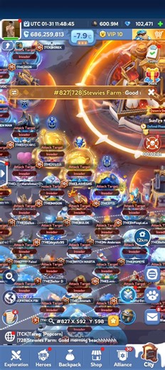 713 vs 827 Pre SvS battle Scenes #whiteoutsurvival