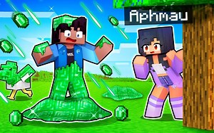 【Aphmau】小心，《我的世界》来了一场翡翠风暴