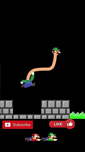 Mario and Luigi Long Leg