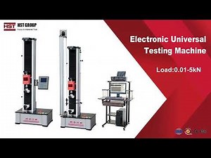 HST WDS Series Digital Display Electronic Universal Testing Machine(1KN,2KN,3KN,4KN,5KN) operation