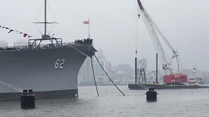 WATCH: return of the Quad 40 Bofor Mount to the battleship