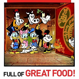 Food tastes better with friends. Who's hungry? | Goofy