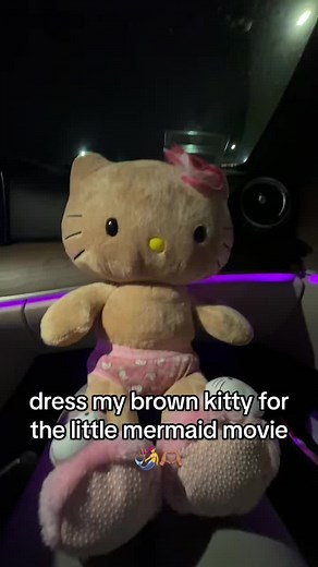 Brown hello kitty is reqdy for little mermaid ⛴️🧜‍♀️⭐️ ⭐️ ⭐️ ⭐️ ⭐️ ⭐️ #hellokitty #hellokittylover #sanrioaesthetic #viral #fyp #foryoupage #cute #buildabear #brownhellokitty #browngirl #littlemermaid