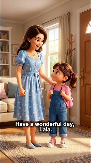 Lala’s First Day at School 🏫 | Easy English for Beginners A1–A2