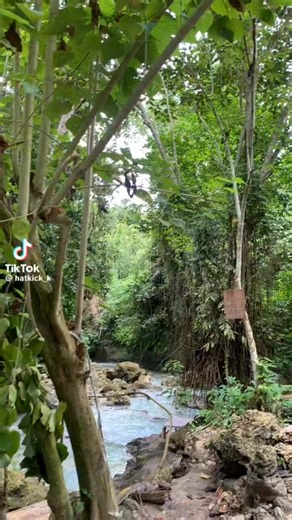 Dao Falls, Samal Island, Davao del Norte..  ctto: tiktok/kath_wonder | Dabaw Islas | Facebook
