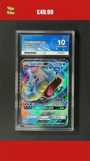 🔥 This Gyarados card fetched £49.99 — crazy or fair? #shorts