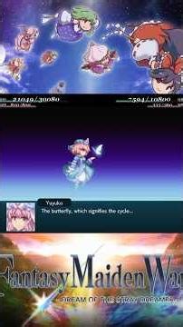 Yumeko vs Yuyuko #anime #touhou #touhouproject #shorts #viral